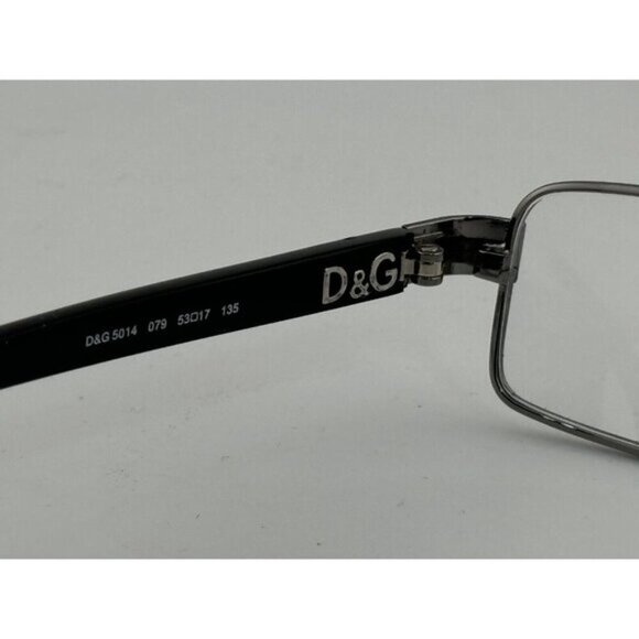 Dolce & Gabana DG5014 079 Black Eyeglasses Frames 53-17-135 - Picture 5 of 10